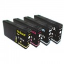 Set 4 cartuse imprimanta Epson T7011 T7012 T7013 T7014 14XL compatibile capacitate mare